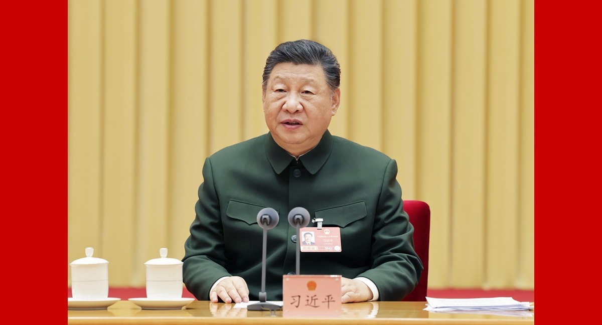 习近平：充分发挥政治建军特有优势 凝心聚力推动国防和军队现代化行稳致远